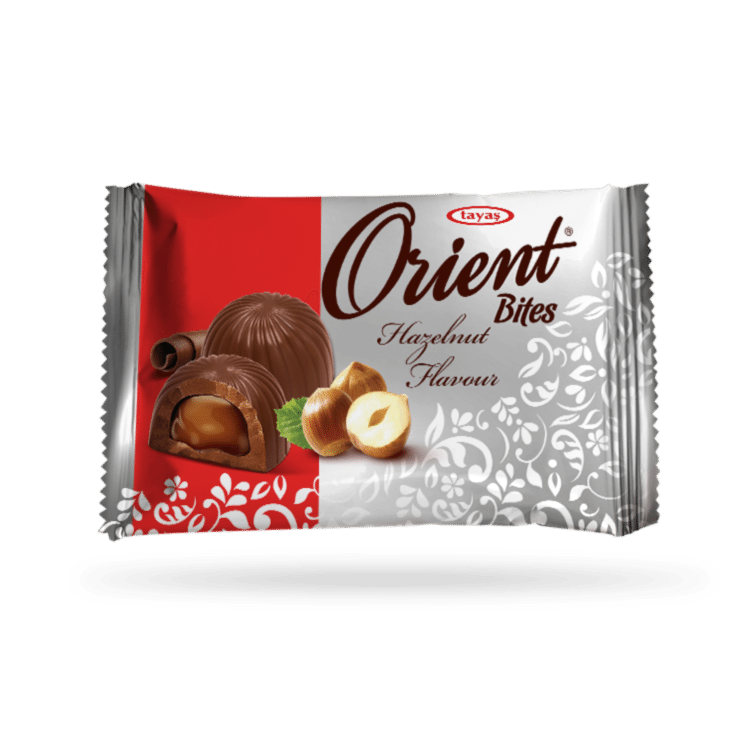 Orient Bites - Fındık Aromalı Krema Dolgulu Sütlü Kokolin